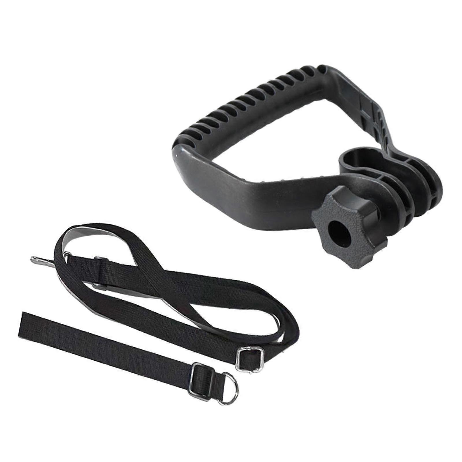 Replacement String Trimmer Handle with Shoulder Strap for Backpack Mower