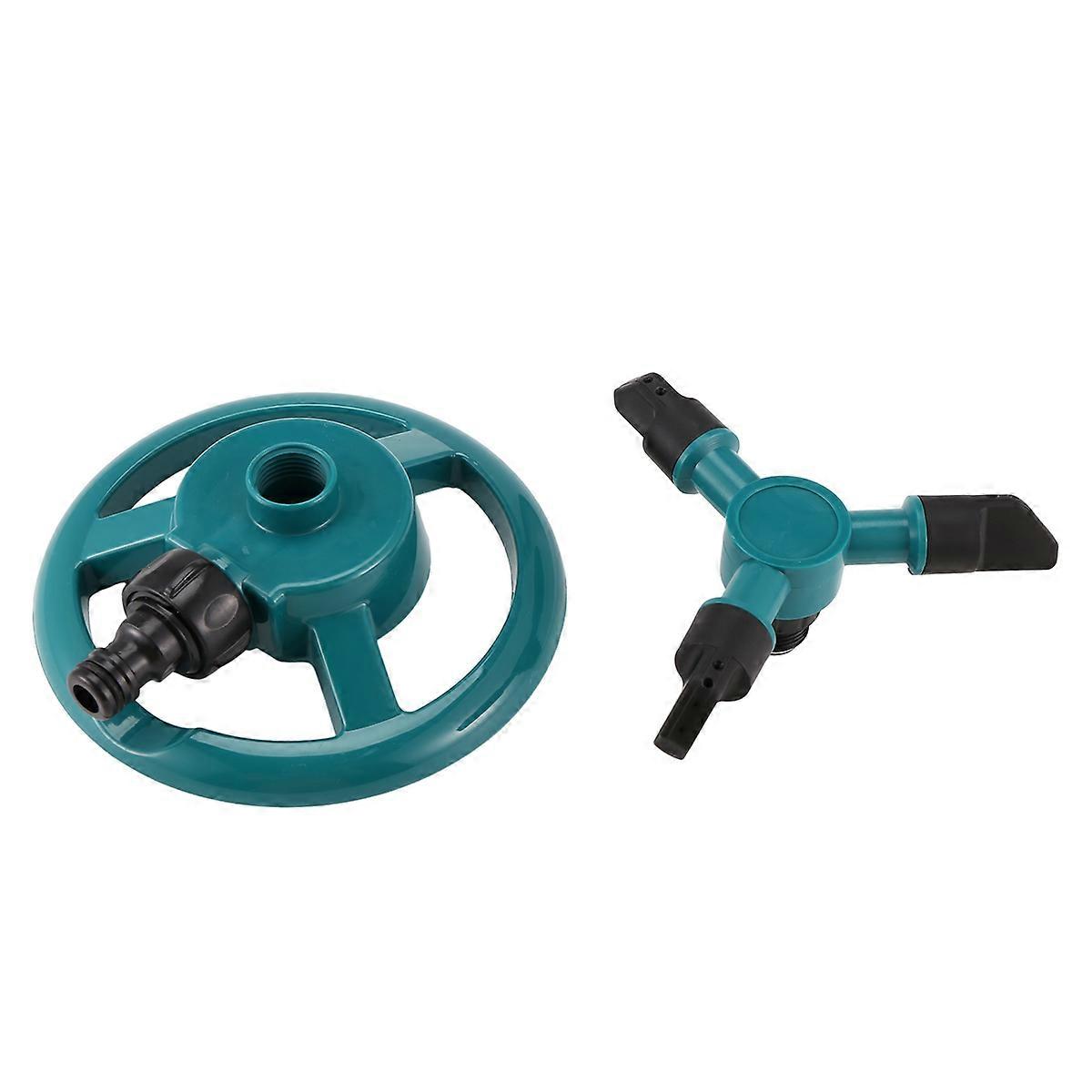 Garden Sprinklers Water Rotary Three Nozzle Pipe Hose Sprinkler 360 Degree Automatic Rotating Water Sprinkler