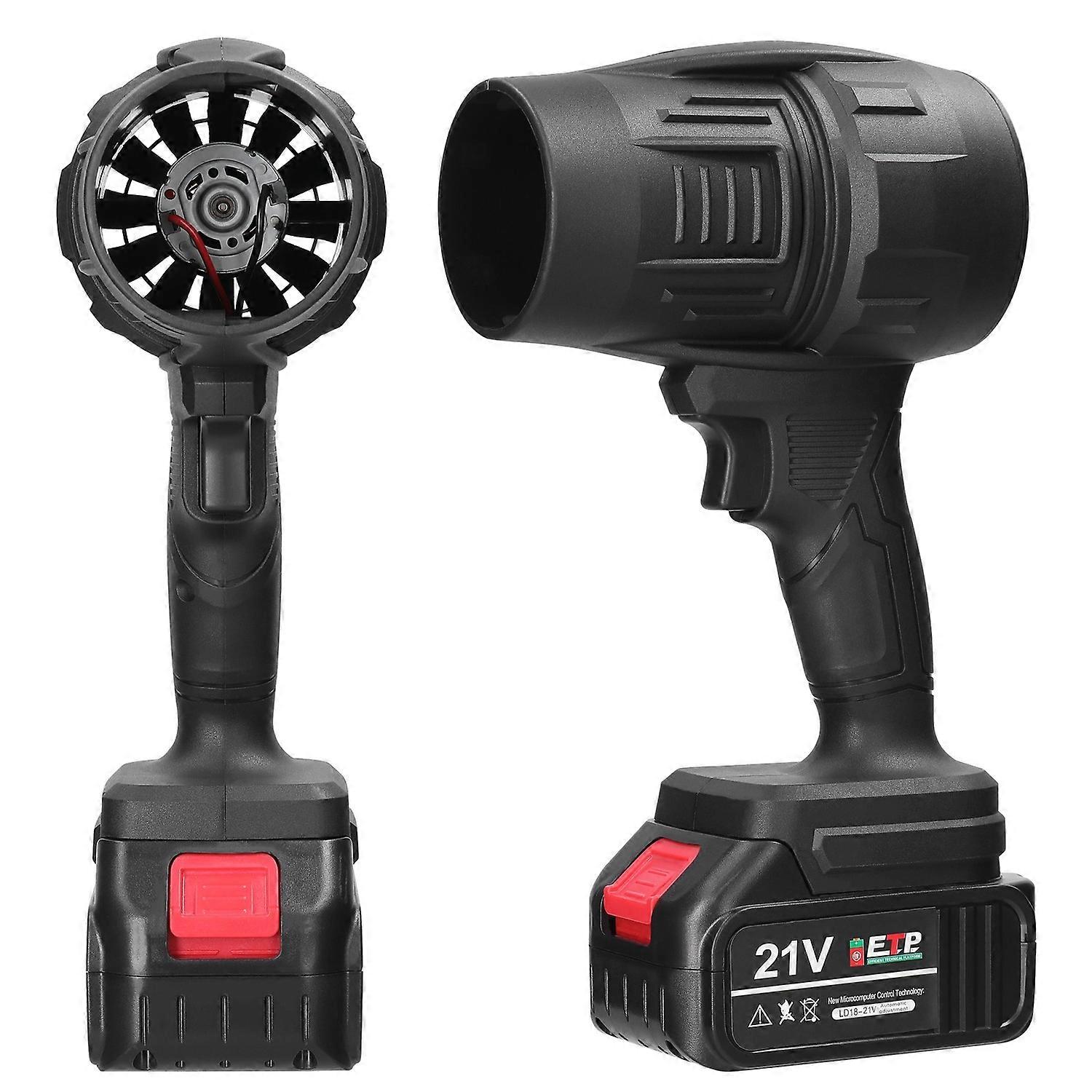 Handheld Jet Fan 500g High Thrust Violent Fan Brush Motor Ducted Turbofan High Power Duct Fan Portab