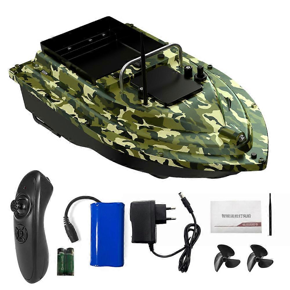 Köderboot D16 400-500m Rc Boot 5200mah Tarnfarbe