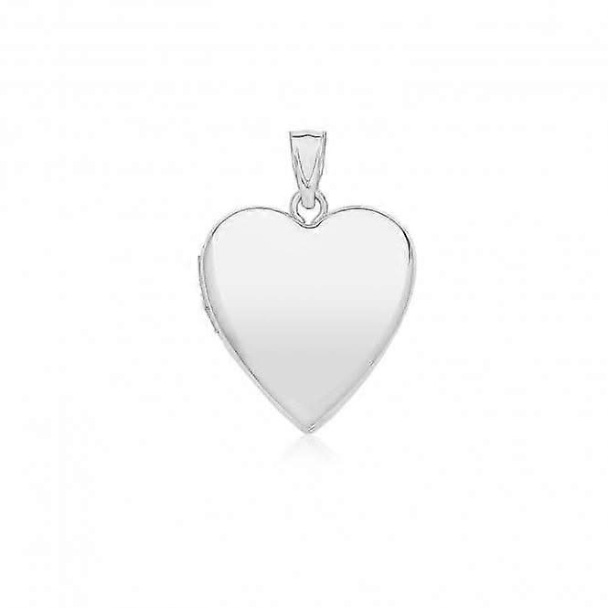 Acotis Silver Locket Medium Heart G61133