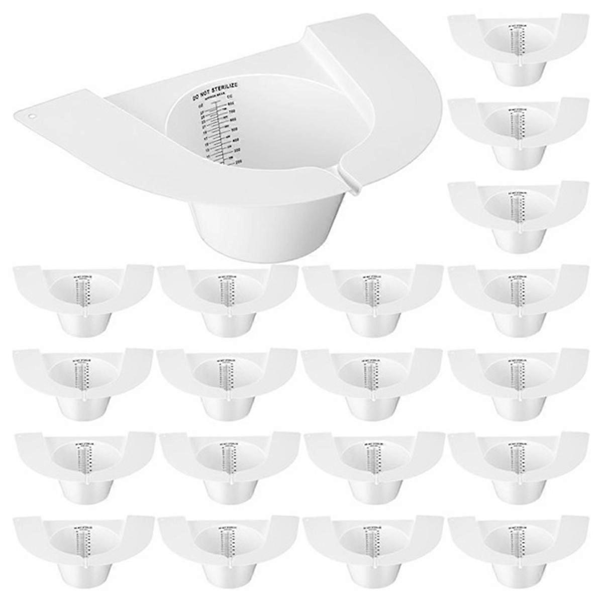 20 Urine Hats for Toilets,Urine Collection Hat Urine Collector Specimen Cups Urine Sample Cup Containers for Women 800cc