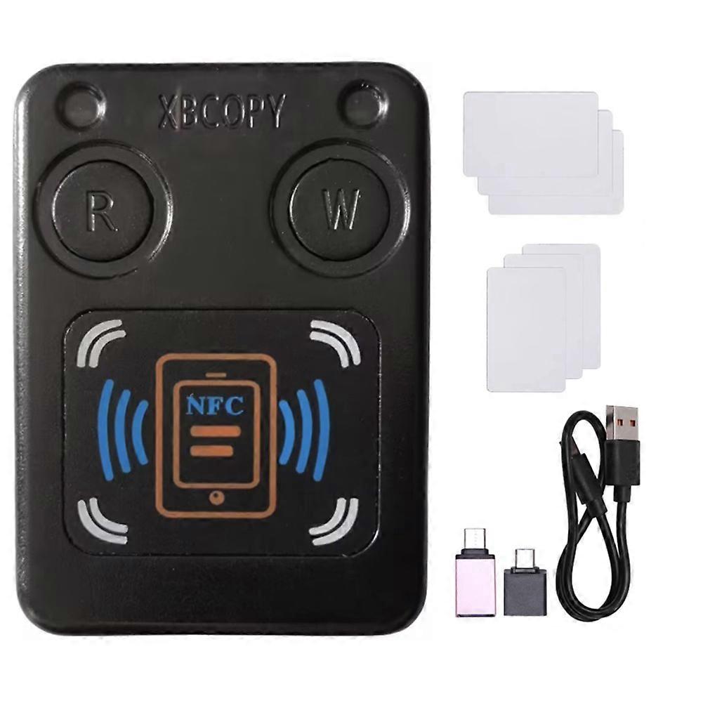 NFC RFID Smart Chip Card Reader Copier+3XCUID/UID Card IC 13.56Mhz ID 125K 250K 375K RFID Token Clon