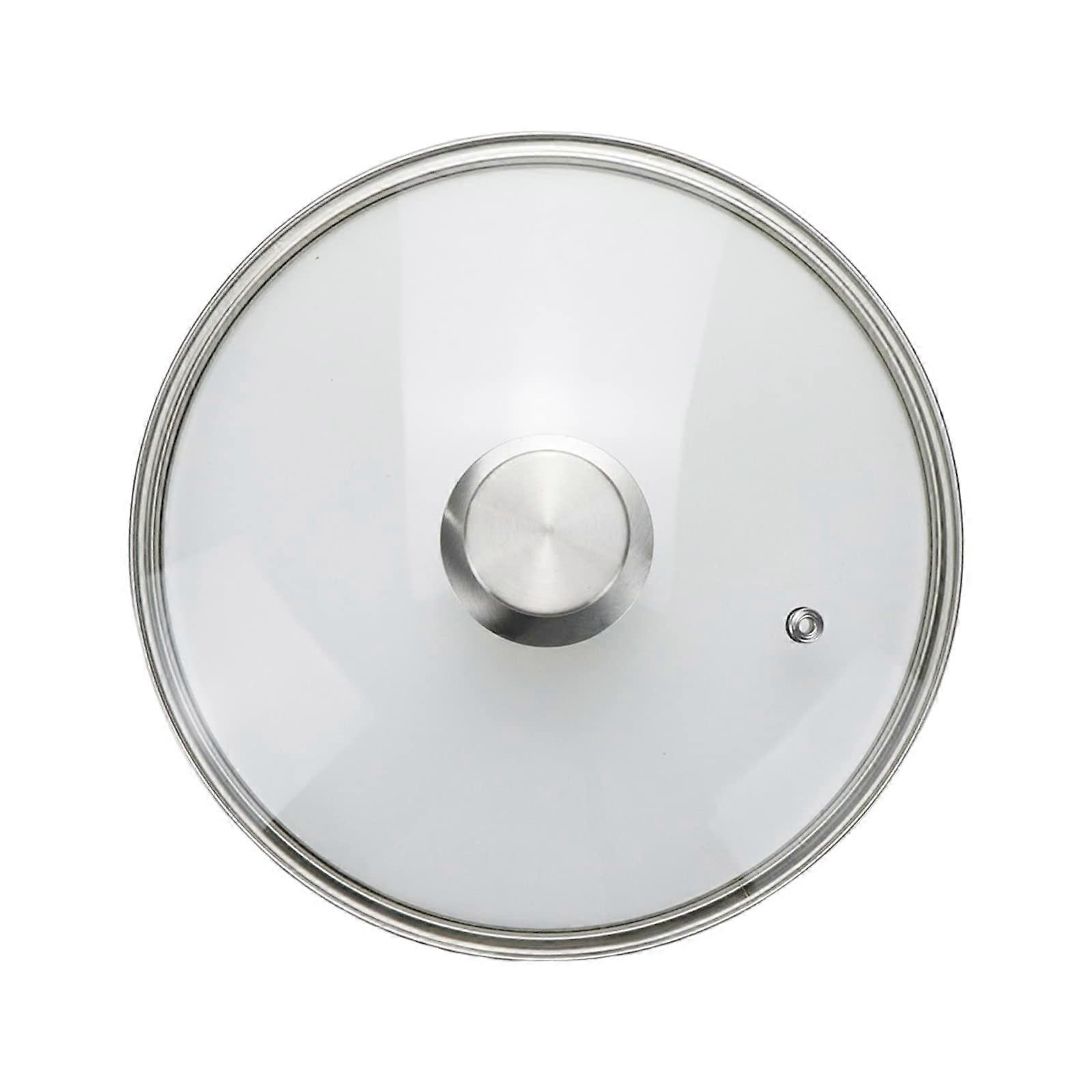9 -inch clear glass container cover pan replacement lid can withstand stainless steel buttons 356 ° F (180 °)