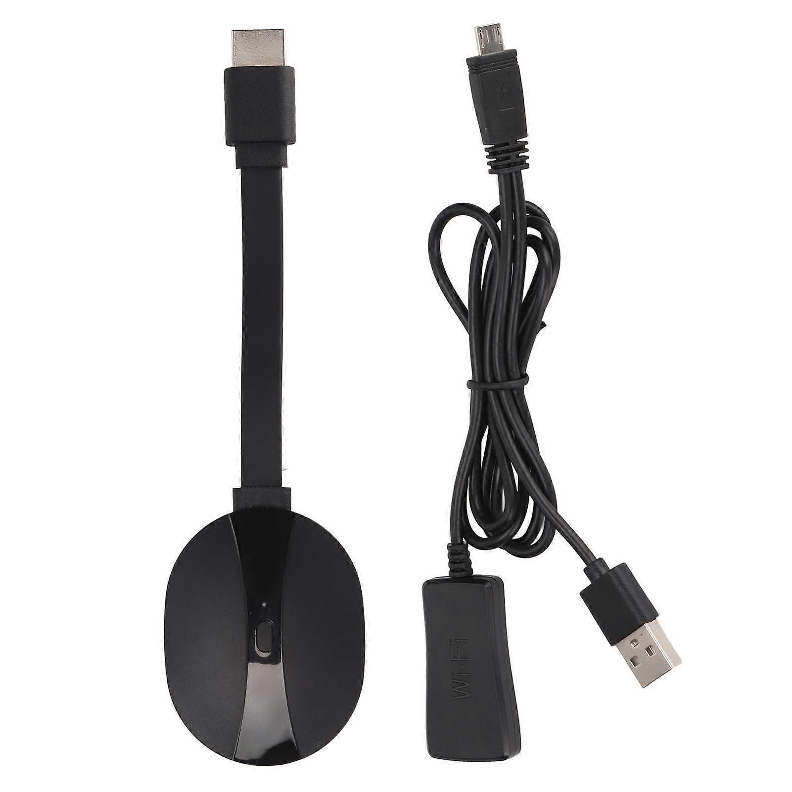 Wireless Display Dongle Adapter Multifunctional Wired Wireless Dual Mode WiFi Display Adapter for IOS for Android