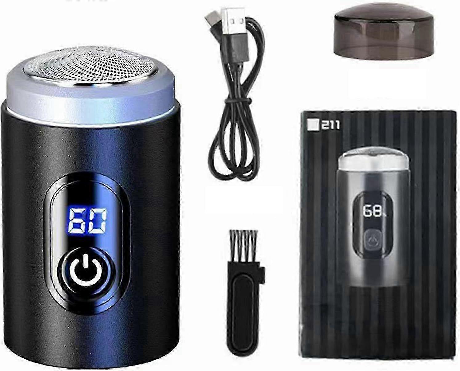 Mini Barbeador Elétrico com Carregamento Rápido e Display Digital da Sopami