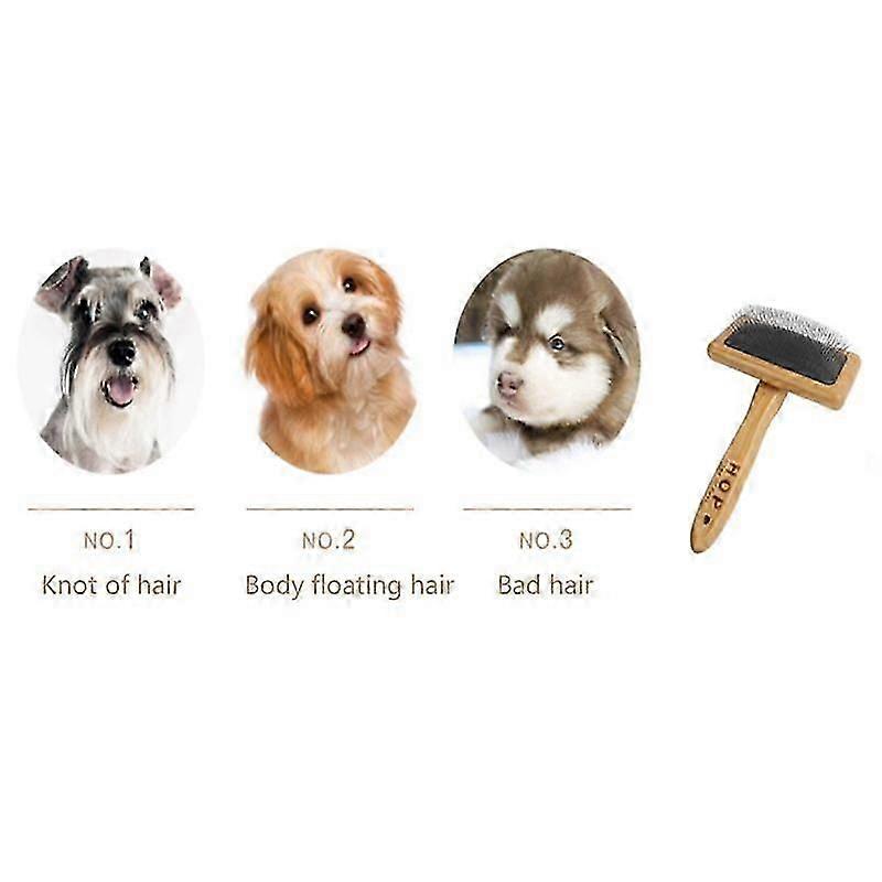 Pet Comb Teddy Brush Tapestry Weaving Cotton Rope Weaving Comb Unknotting Comb Tassel Brush