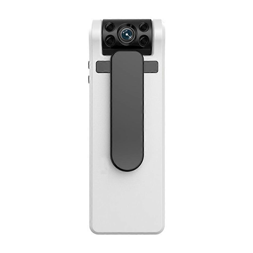 B19 New High-definition 1080p Meeting Record Pen 180° Rotating Lens Portable Video Recorder Recording Pen White