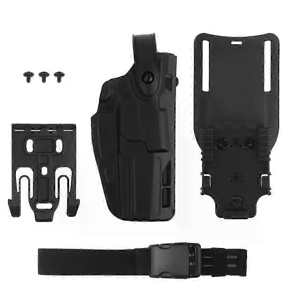 Tactical Holster SIG P320 M17/M18 Pistol Holster MK-17 Airsoft Case Double Safety Lock with Belt Drop Leg Platoform QLS System SZRH A-G