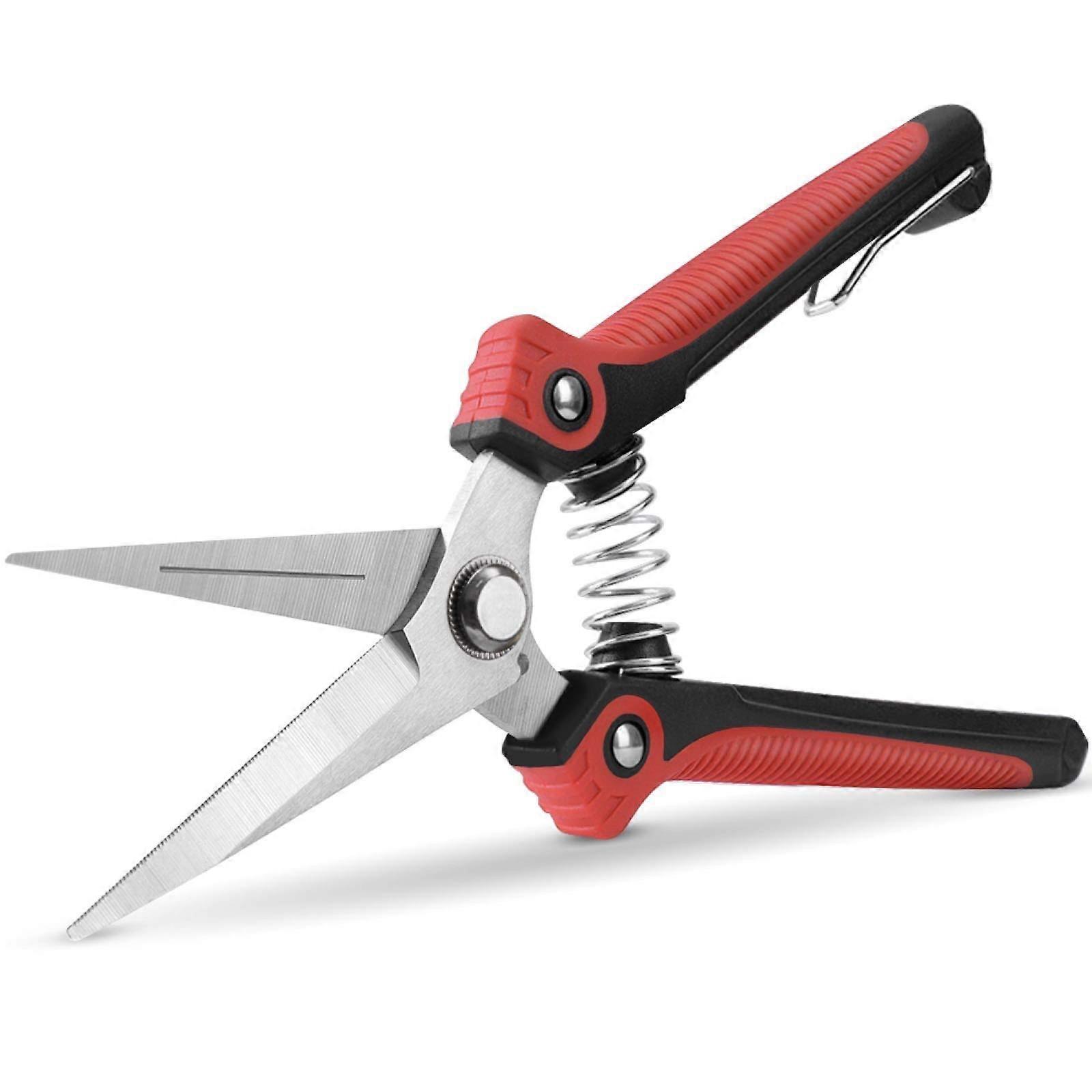 Professional Pruning Scissors for Garden Harvesting Fruits and Vegetables 8.1IN