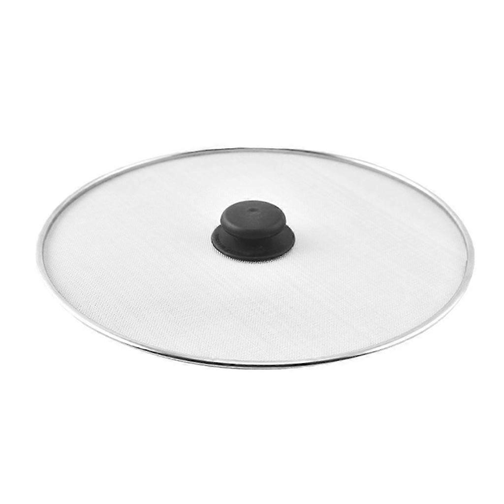 Pot Lids Oil Proofing Non Stick Weave Mesh Lid Suitable for Frying and Cooking