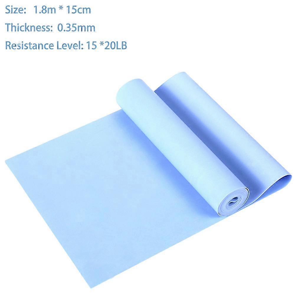 Resistance Bands Straps Exercise Bands for Physical Therapy Strength Training Yoga Pilates Stretching Non-Latex Elastic Band