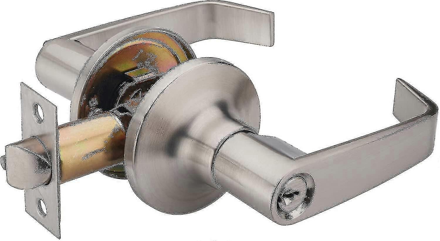 キー付きエントリードアロック/ドアノブハードウェアノブレバーとクローゼット#yg