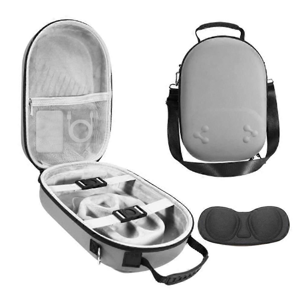 For Meta Quest 3S Storage Bag VR Headset Carrying Case with Lenses Protector Hard Shell EVA