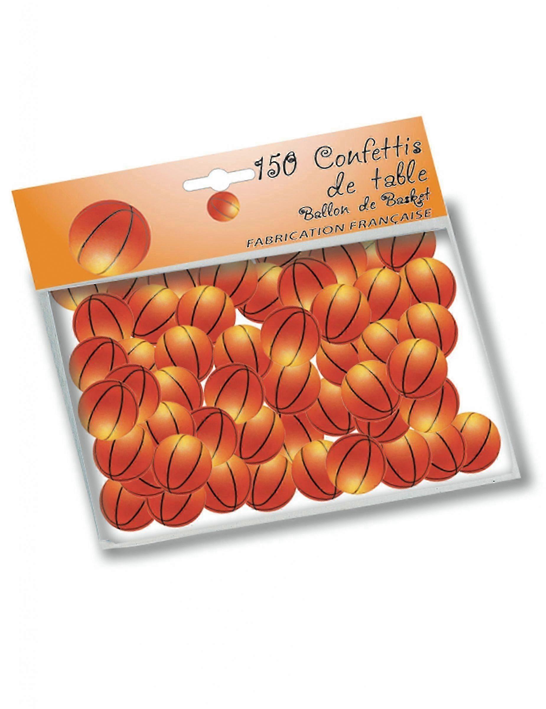 150 Table Confetti Basketballs