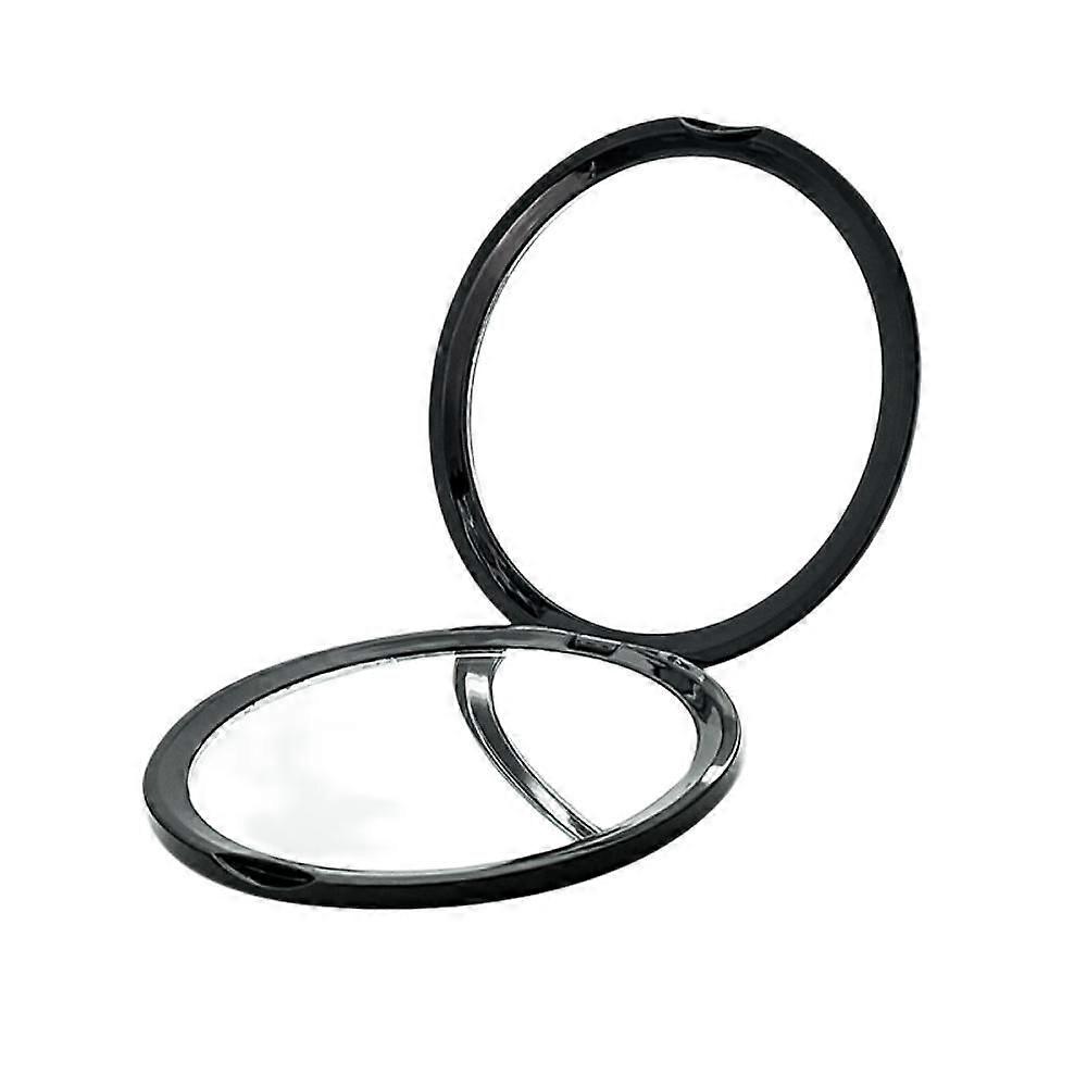 Vanity Makeup Mirror Lighted Travel ,Super Large Compact Portable Cosmetic Mirror with1X/10X Double Sided Magnifying Handheld Pocket Illuminated Mirro