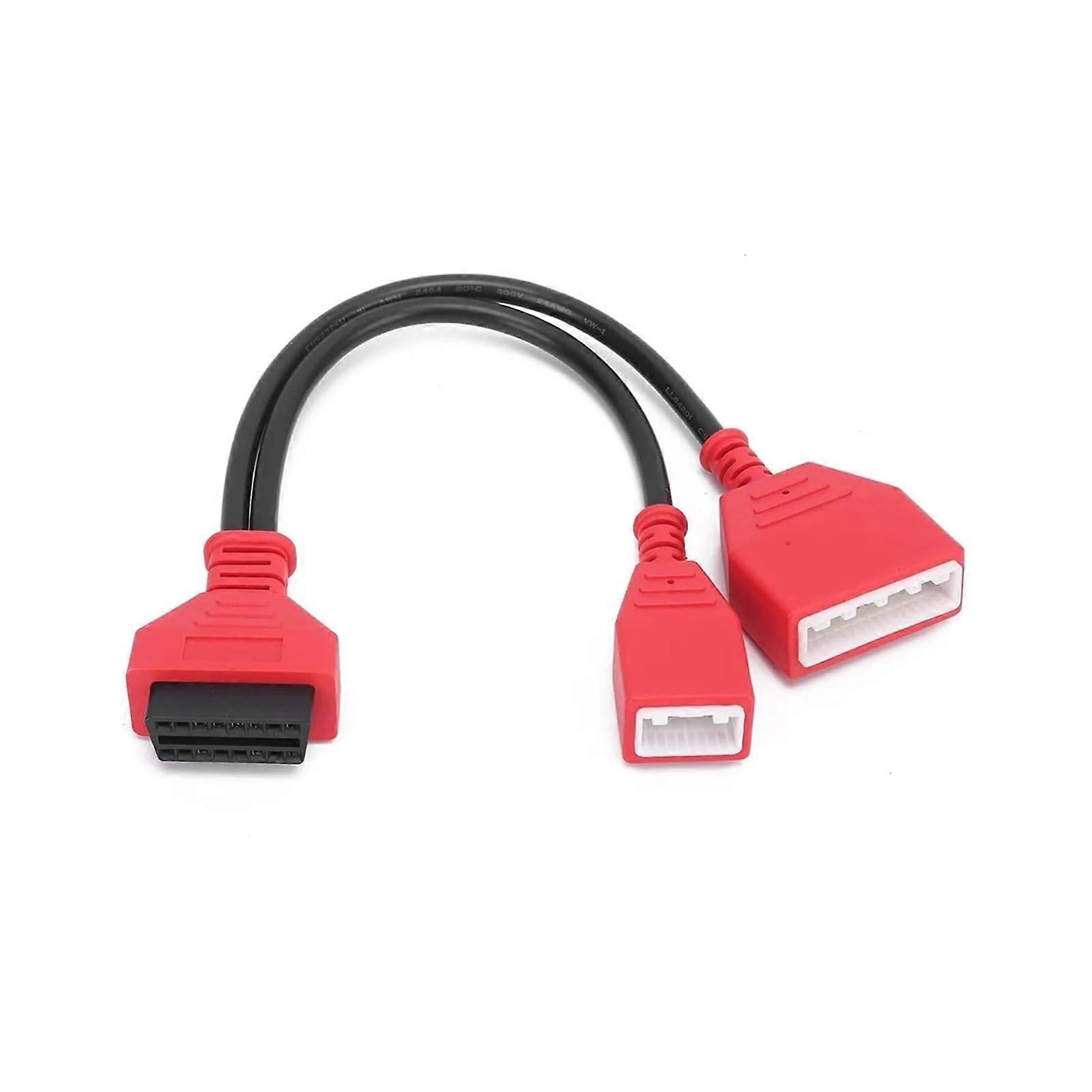 OBD2 Diagnostic Connector Cable 16+32 OBDII Gateway Adapter For Nissan Sylphy Sentra Car Diagnostic Tool Replacement