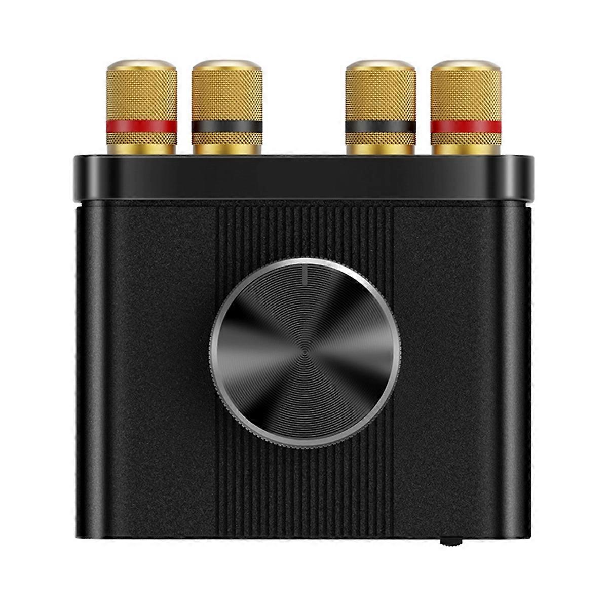 Bluetooth Power Amplifier, 20W Stereo HiFi Digital Audio Receiver, Supports Bluetooth/USB/AUX Input