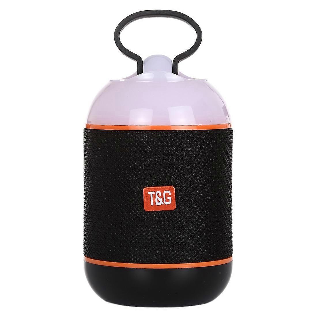 T&G TG605 Portable Stereo Wireless Bluetooth V5.0 Speaker, Built-in Mic, Support Hands-free Calls & TF Card & U Disk & AUX Audio & FM