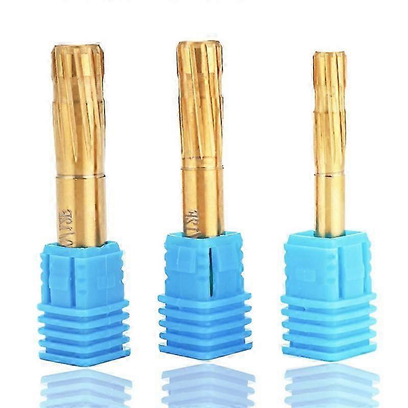 Machine Tool 12 Grooves Flutes Reamer 5.56-9cm Push Rifling Button Chamber Milling Cutter Reamer Precision Double Layer Blade