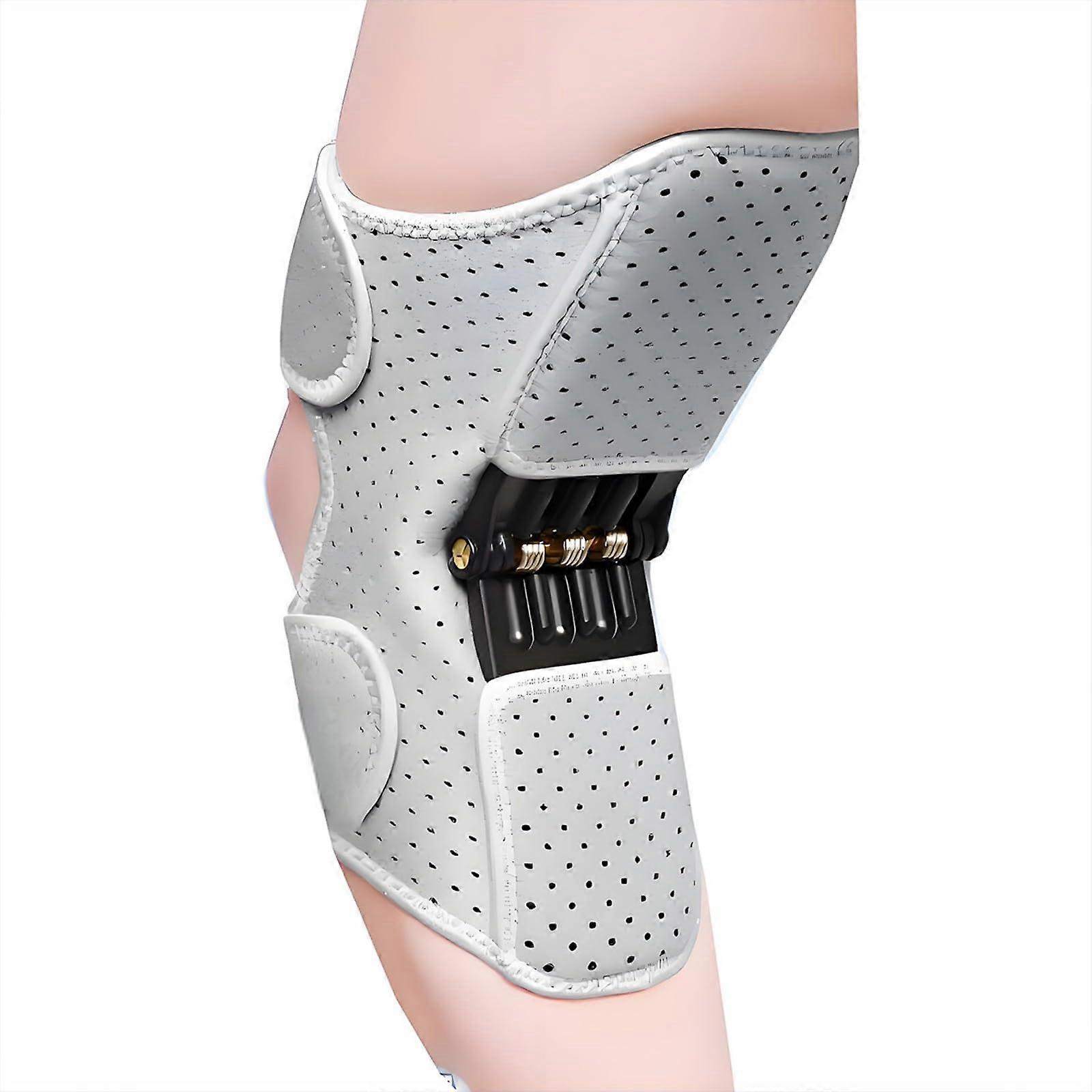 Knee Support Stair Climbing Aid, Spring-Driven Joint Bracket for Elderly, Adjustable Squatting Assistance Device