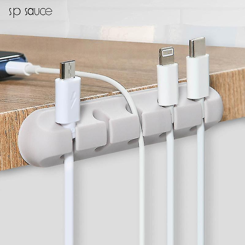 Cable Clip Organizer Management Mini Cable Tidy Holders Adhesive Cable Clip Holders