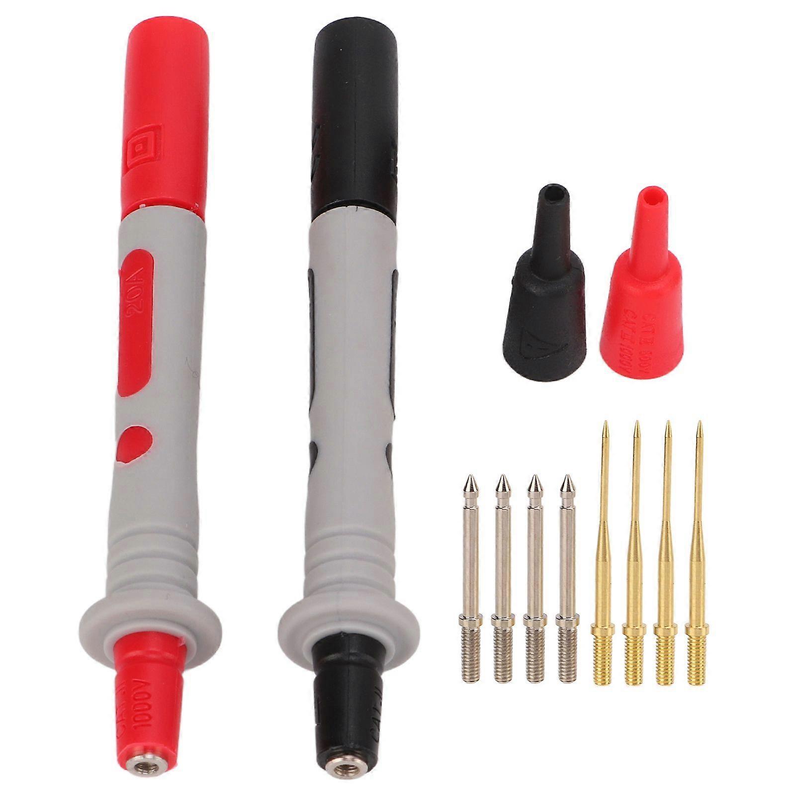 J.30013A Replaceable Test Probe Set Heat Resistance Multimeter Test Needle for Industrial Instruments