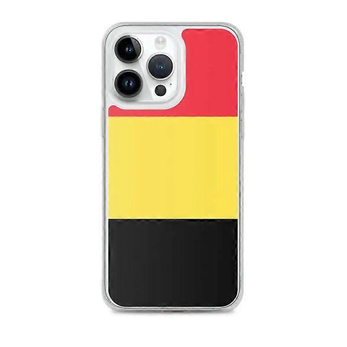 iPhone Case - Belgium - Flag - Soft - Multicolor - Compatible with iPhone 14 Pro Max