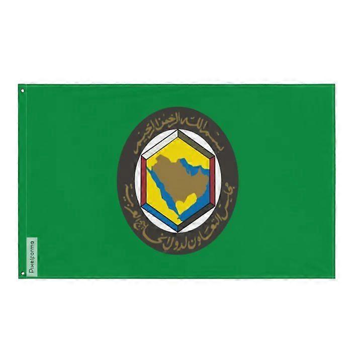 Gulf Cooperation Council Flag – 60 x 90 cm – Polyester – Iron Eyelets – Durable