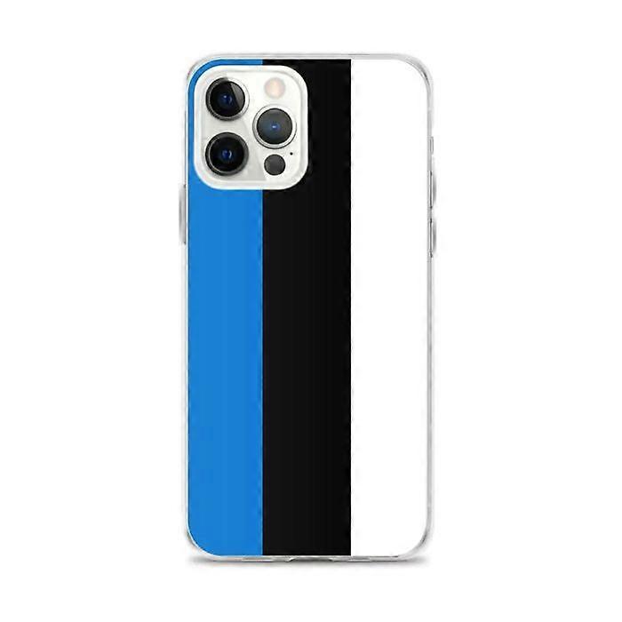 iPhone Case - Estonia - Flag - Flexible - Multicolor - Transparent TPU