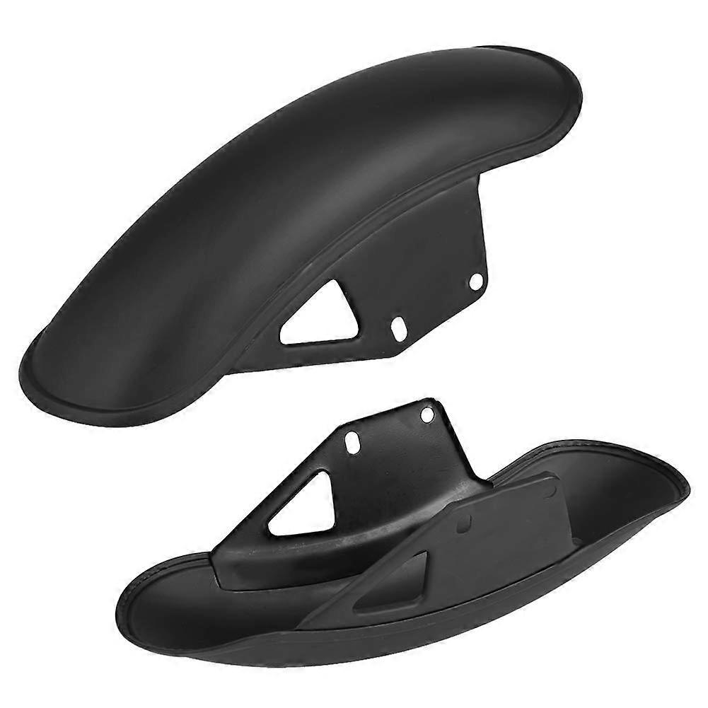 Motorcycle Front Mudguard Fender Folding Front Guard Mud Black for GN125 GN250