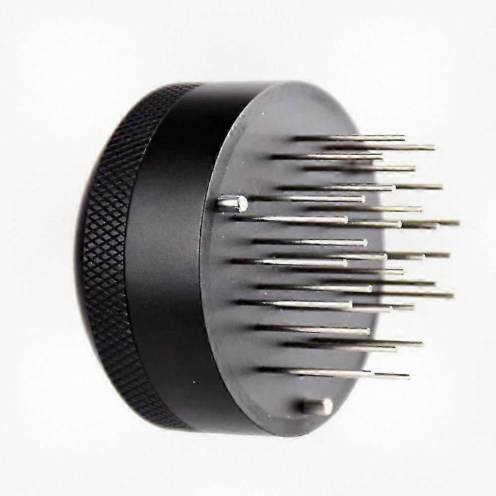 Manual Coffee Tamper Distributor Leveler Tool with Needle Type for 51mm/53mm/58mm Compatible with Various Coffee Brands