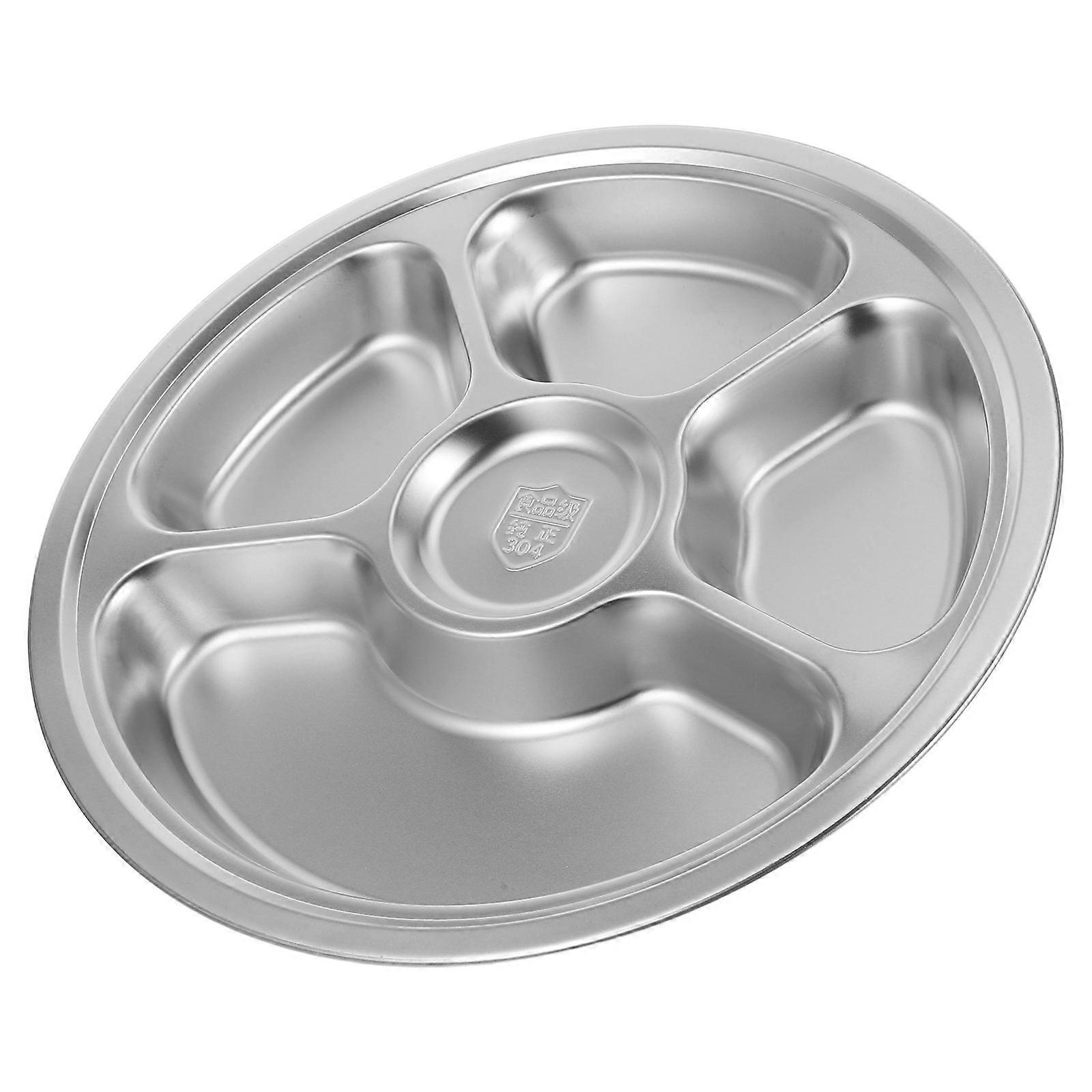 Multi-Compartment Plates for Meals, Prevents Mixing of Foods, User-Friendly Design