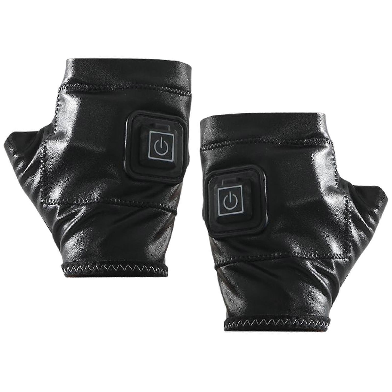 Winter Heated Heating , Black Fingerless Electrothermal, USB, , Warm
