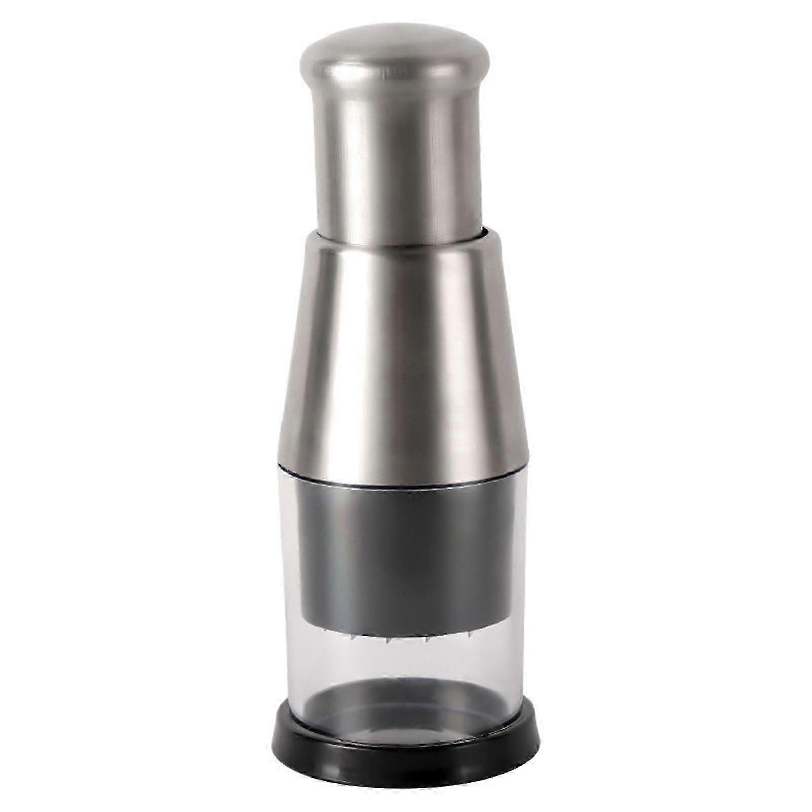Stainless Steel Garlic Press Handheld Chopper Multi-Functional 304