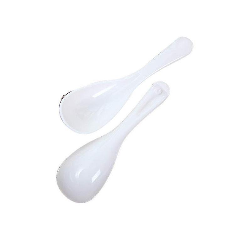 2 Pcs Soup Spoons Duty Spoons Yogurt Ice Cream Spoons Durable