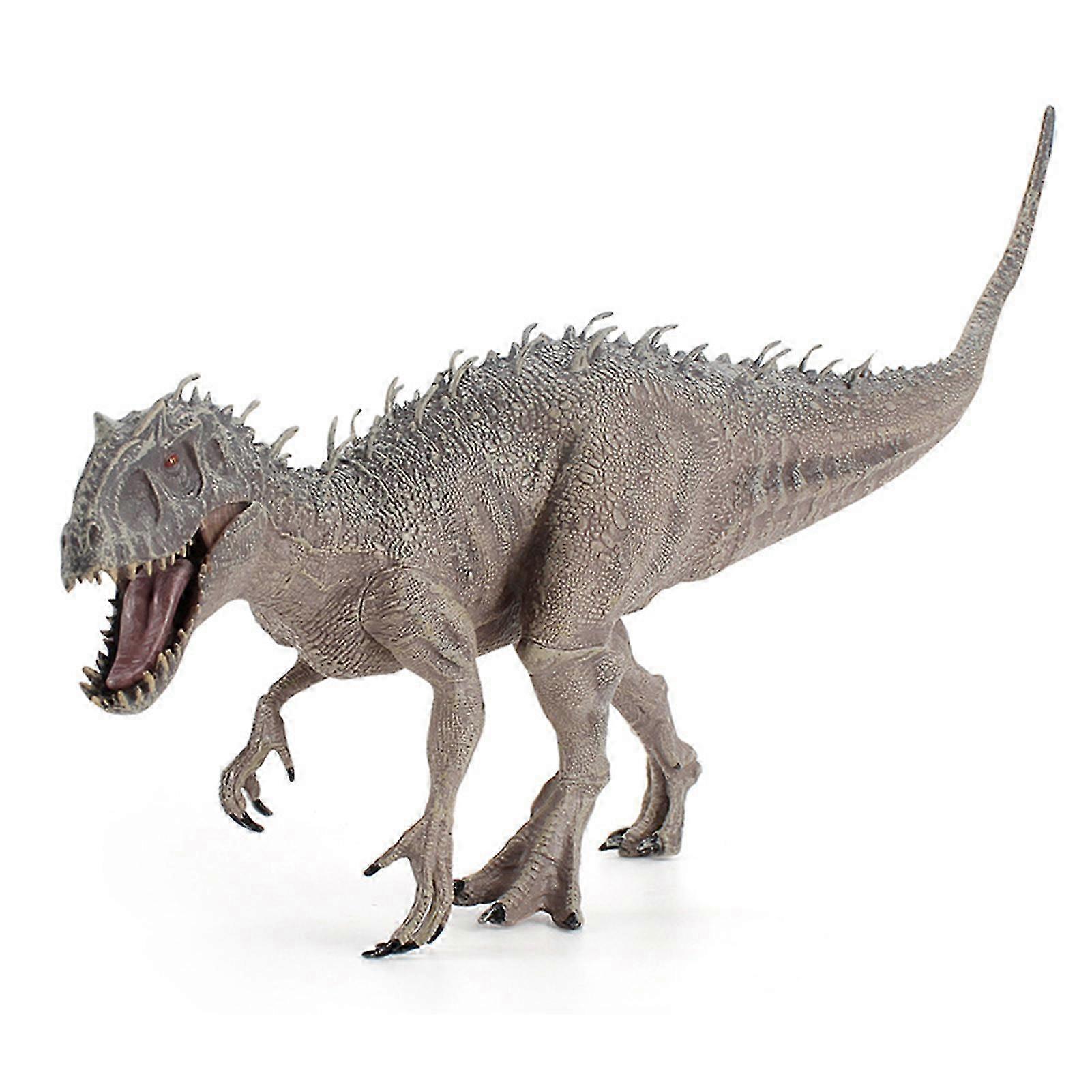 Indominus Rex Dinosaur Toy with Movable Jaw 13.3" Large PVC Action Figure Realistic Simulation Dinosaur Model for Kids Educational Gift