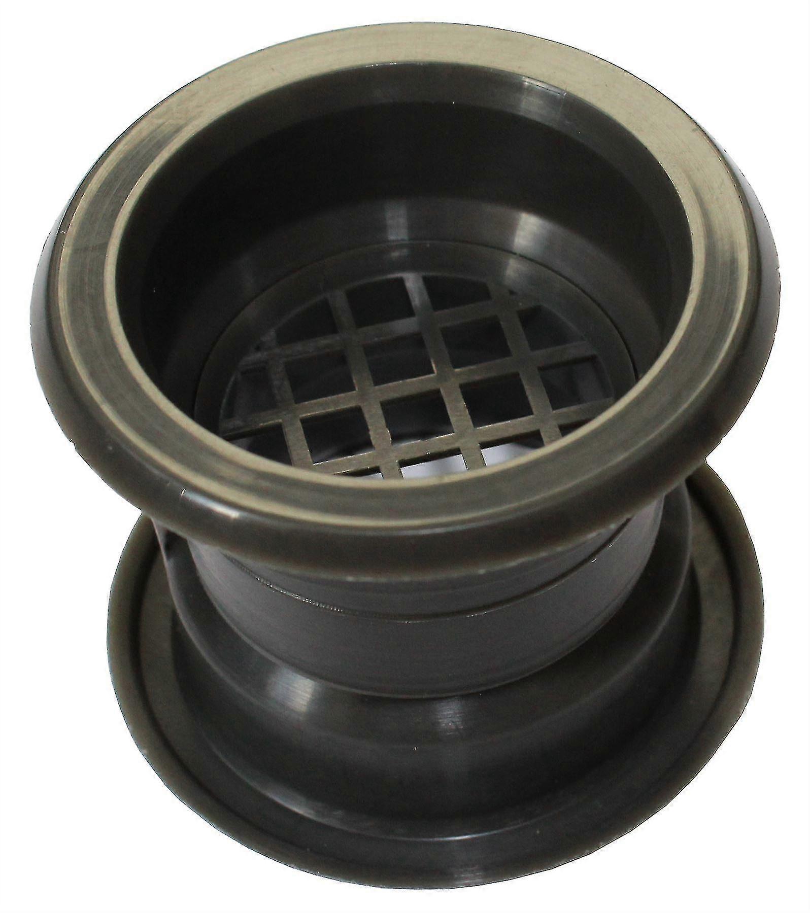 Sada 4 mini kruhových golierov s ventilačnými otvormi na mriežke vetracích dverí k dispozícii v 11 farebných variantoch