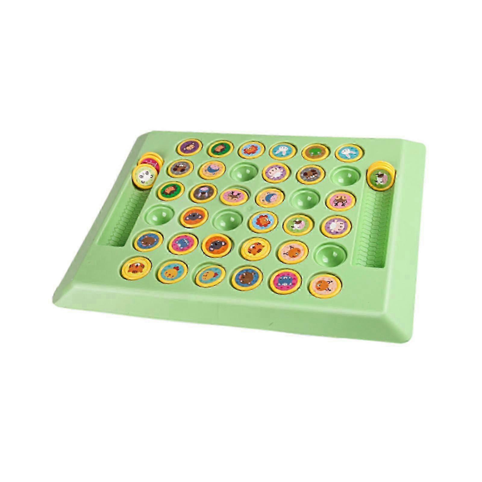 Animal Pattern Flip Chess Logical Two Player Memory Game for Family and Toddlers Activities