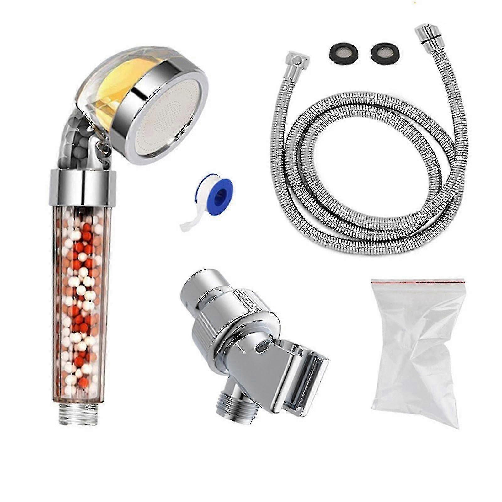 High Pressure Filter Shower Head Handheld Sprayer With Hose