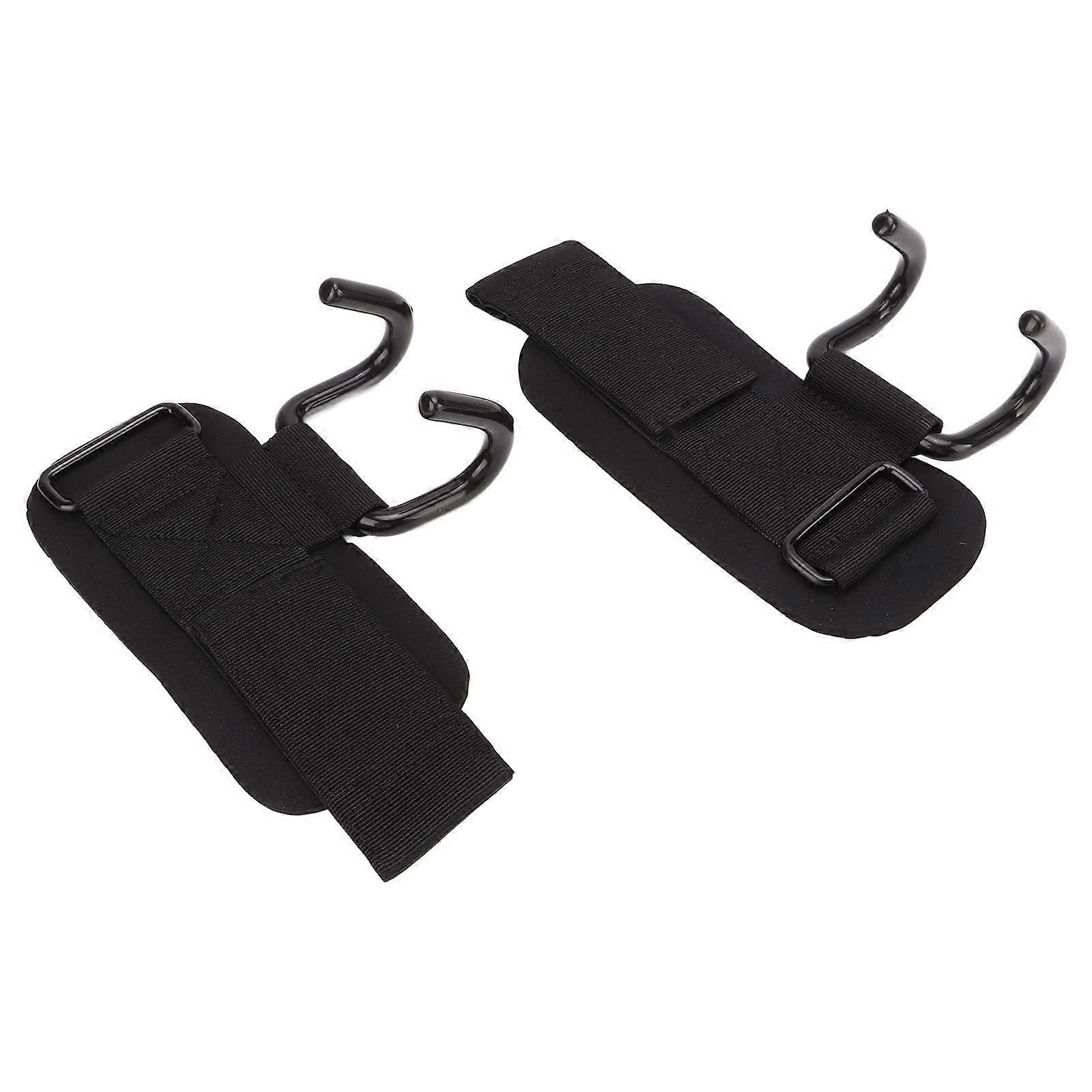 Nylon Weightlifting Hooks - Adjustable Curry Stall Grip - 2 L for Enhanced Stability and Performance