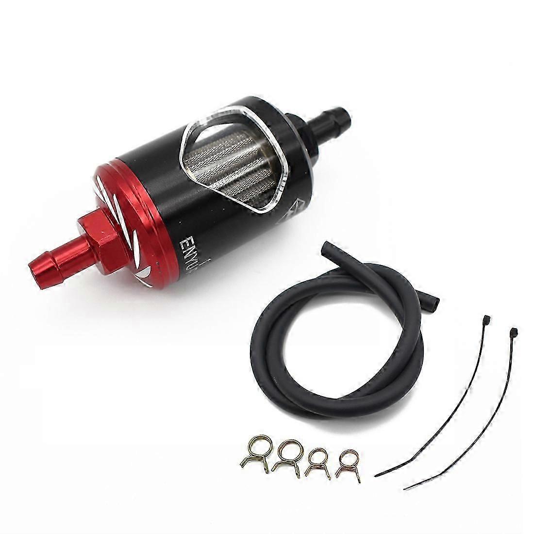 Filtro de combustível para motocicleta com filtro magnético forte universal para gasolina