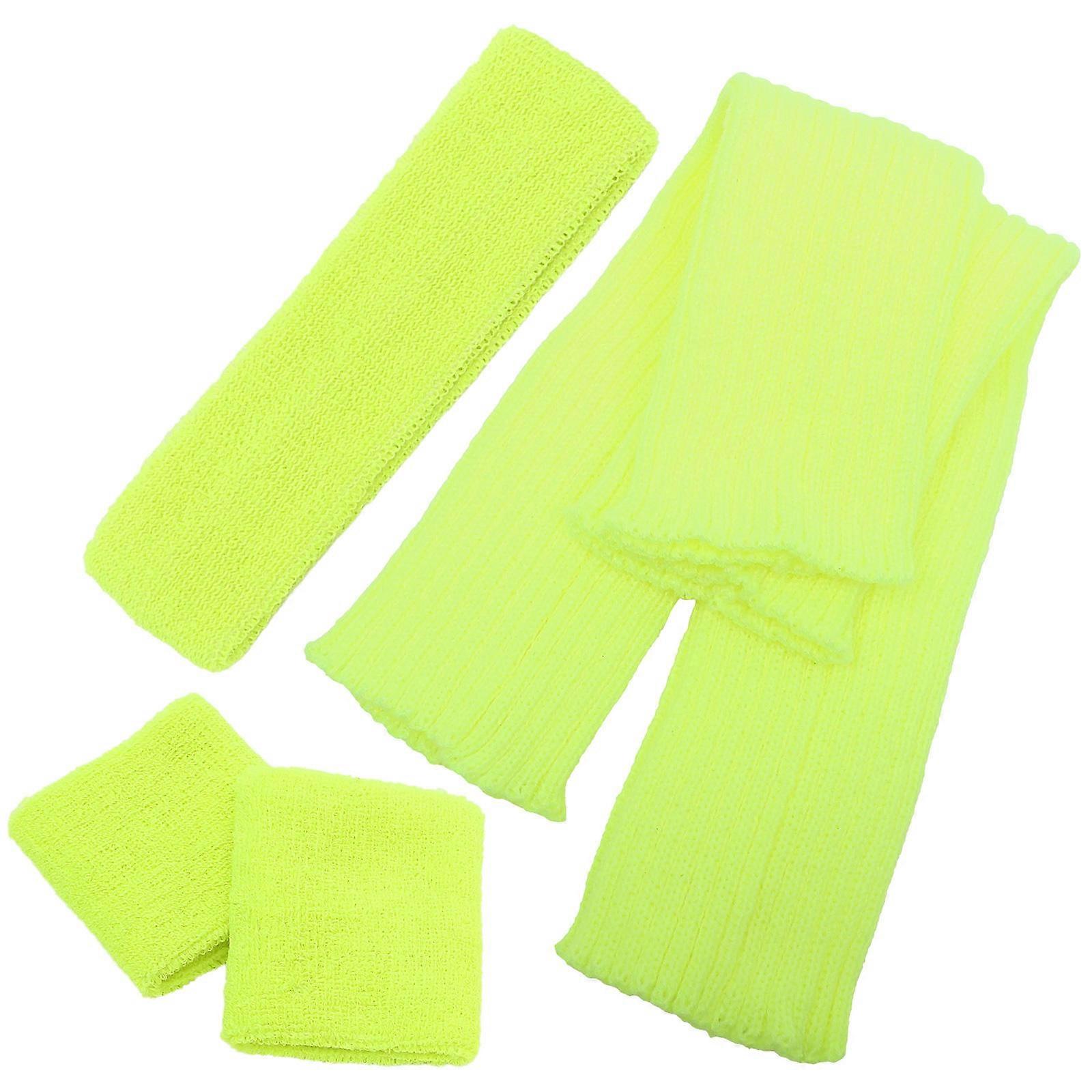Breathable Polyester Headband and Wristbands for Multi-Purpose Activities