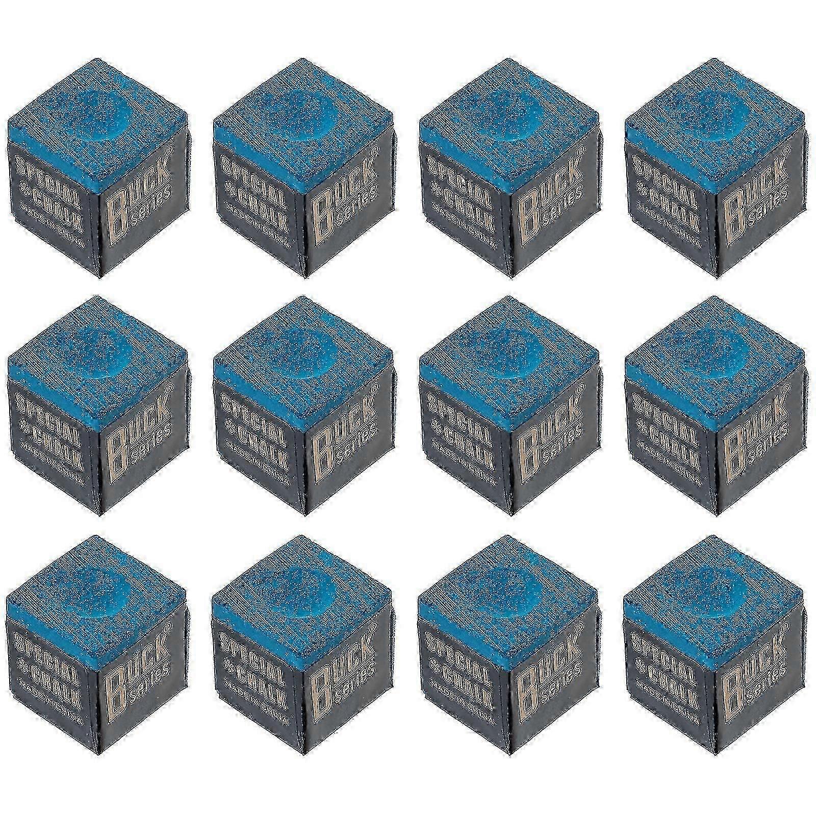 2025  12 Pcs Exercise Accessories Snooker Chalk Pool Table Cue Chalk Billiard