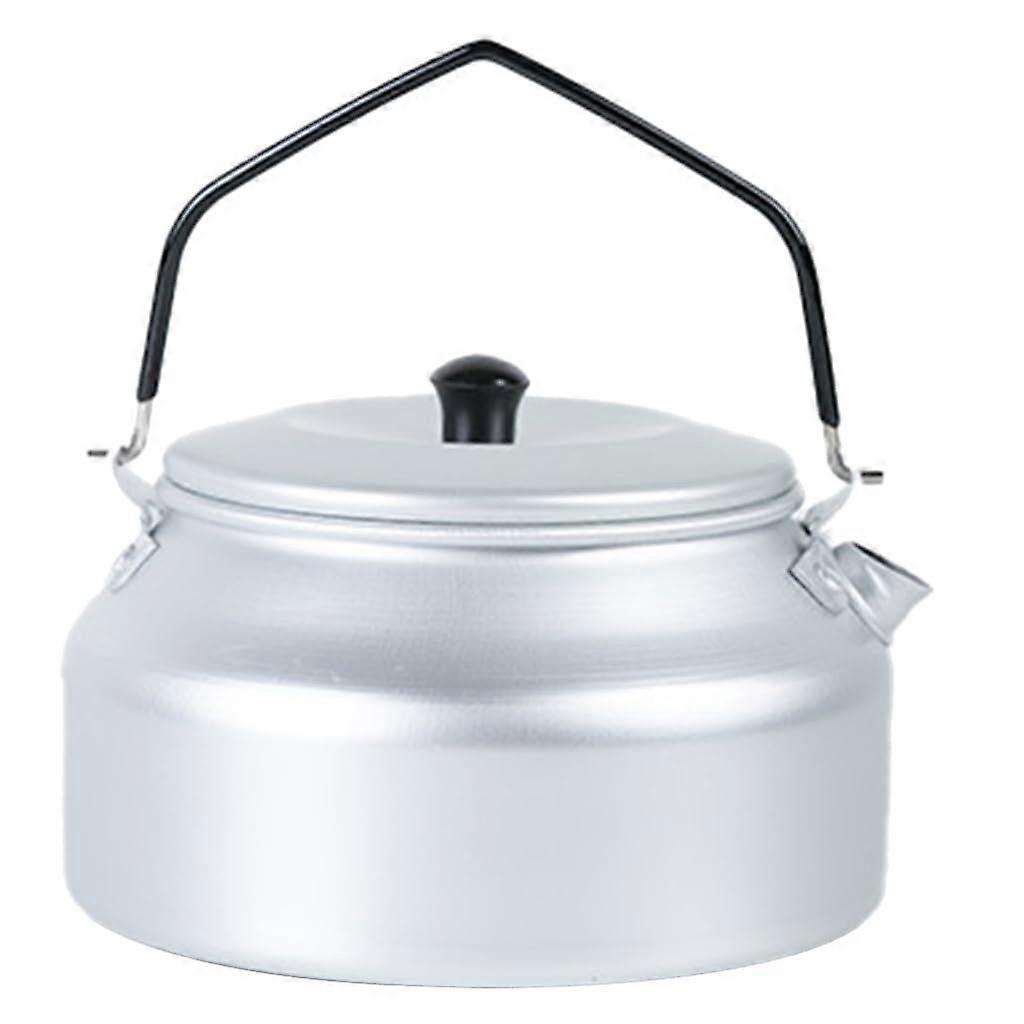 teapot camping kettle aluminum camping coffee pot whistling kettle for boiling water, tea, coffee Ref: 8086