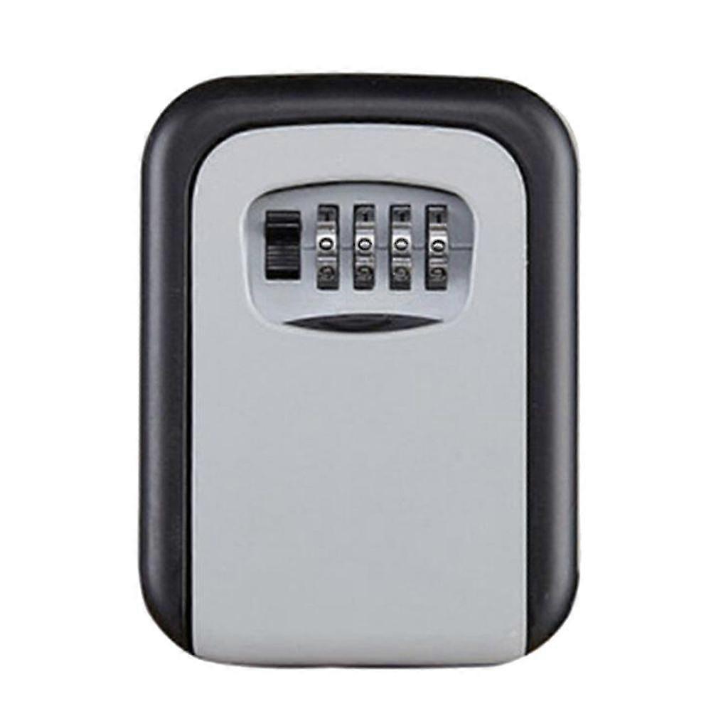 Outdoor Wall Mounted Secure Key Box With Lock And Waterproof Gray Edition 0618