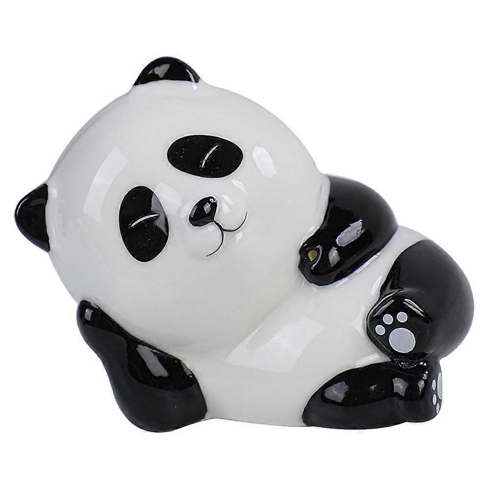 Home Décor Products Panda Incense Holder Simple Color Matching Air Office Use 1Set