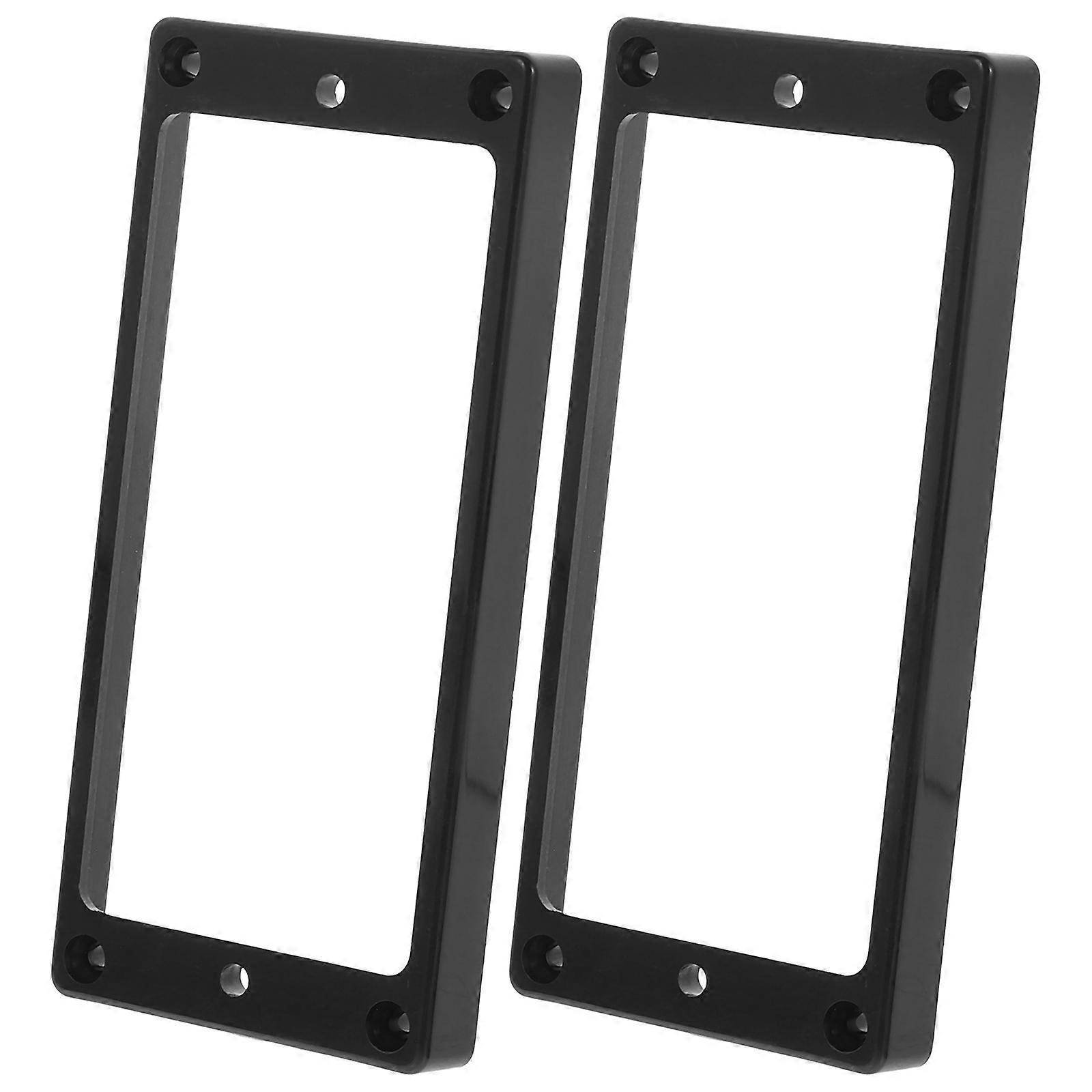 Pickup Cover Plate Electric Guitar Maintenance Durable Frame Crowded for Pickup 2Pack