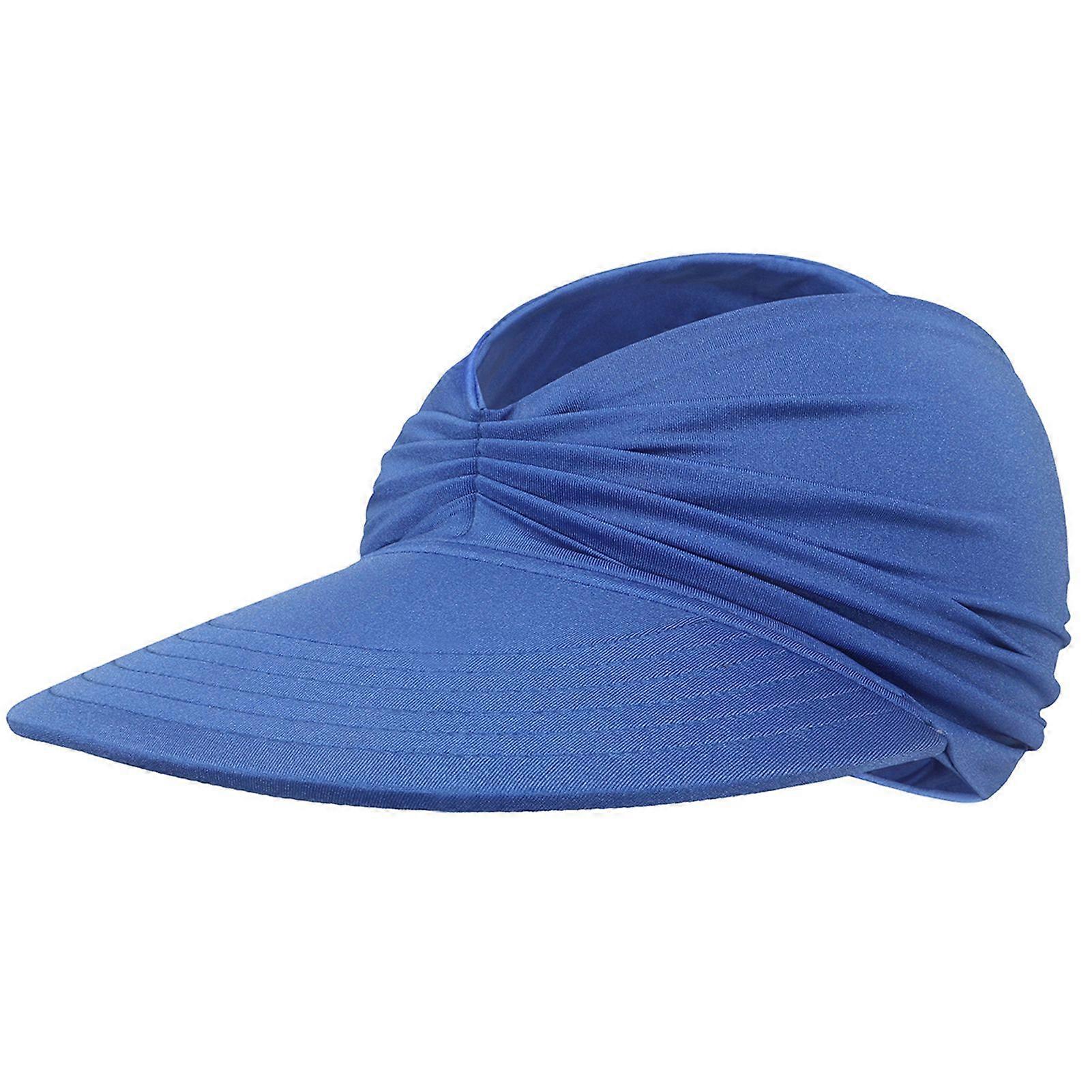 Summer Women's Sun Hat UV Protection Lightweight Packable Sun Visor for Beach Hiking Poolside Gardening