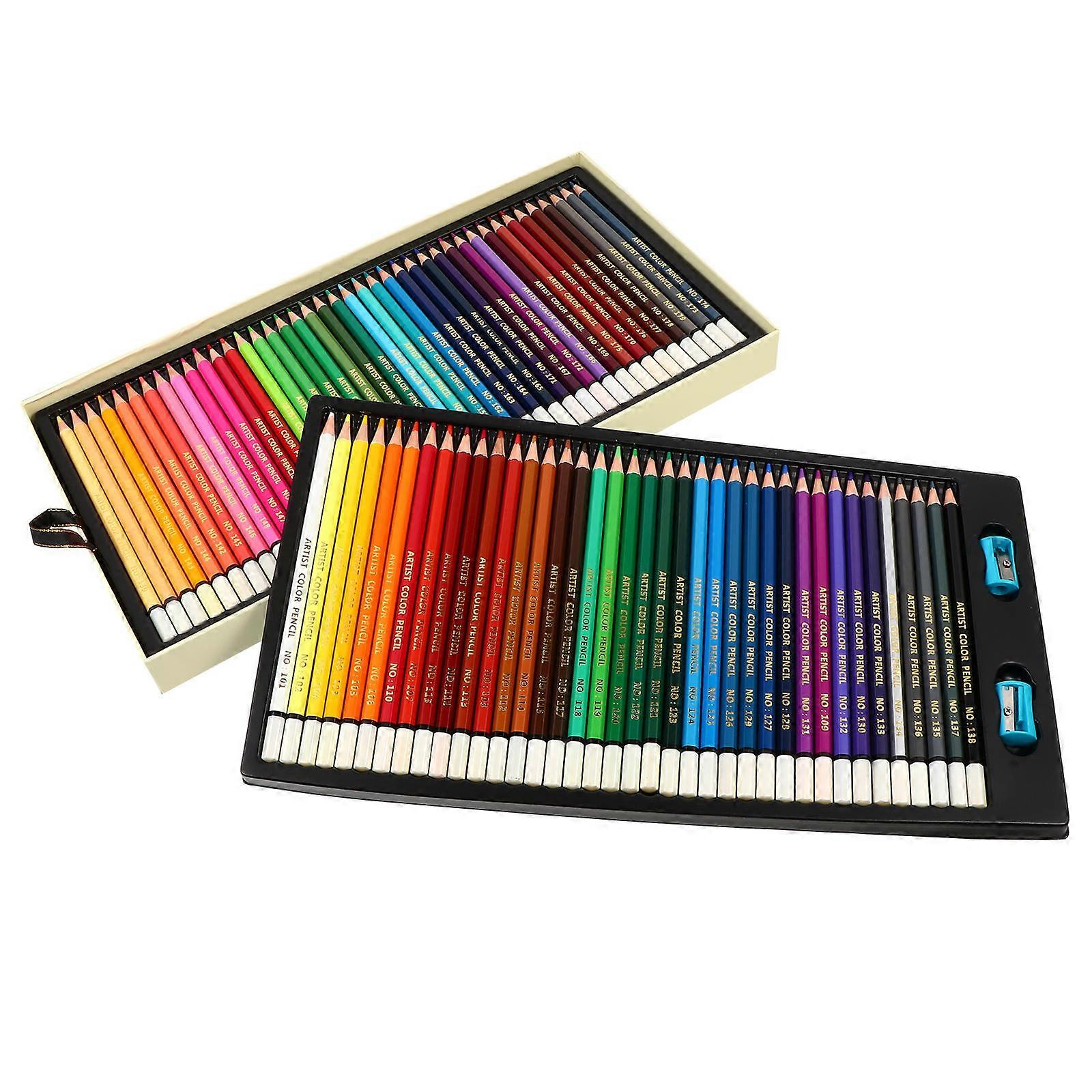 Coloured Pencils Set Drawing Pencils For Sketching Art Supplies 17.5X0.8cm Wooden Premium For Beginners Adults 1Set
